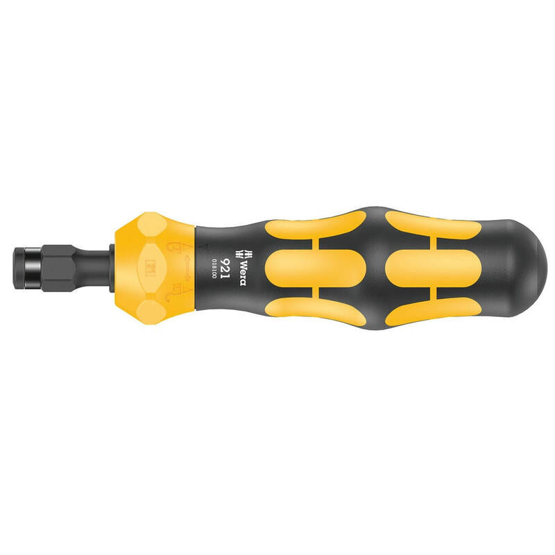 Atornillador Wera 921 Kraftform Plus Negro Amarillo, 1/4" 05018100001
