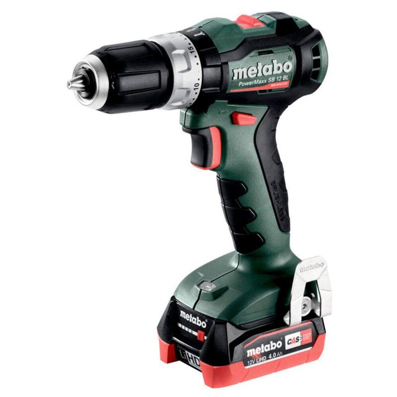 Atornilladora  Metabo Powermaxx Sb 12 Bl 2x 4,0ah