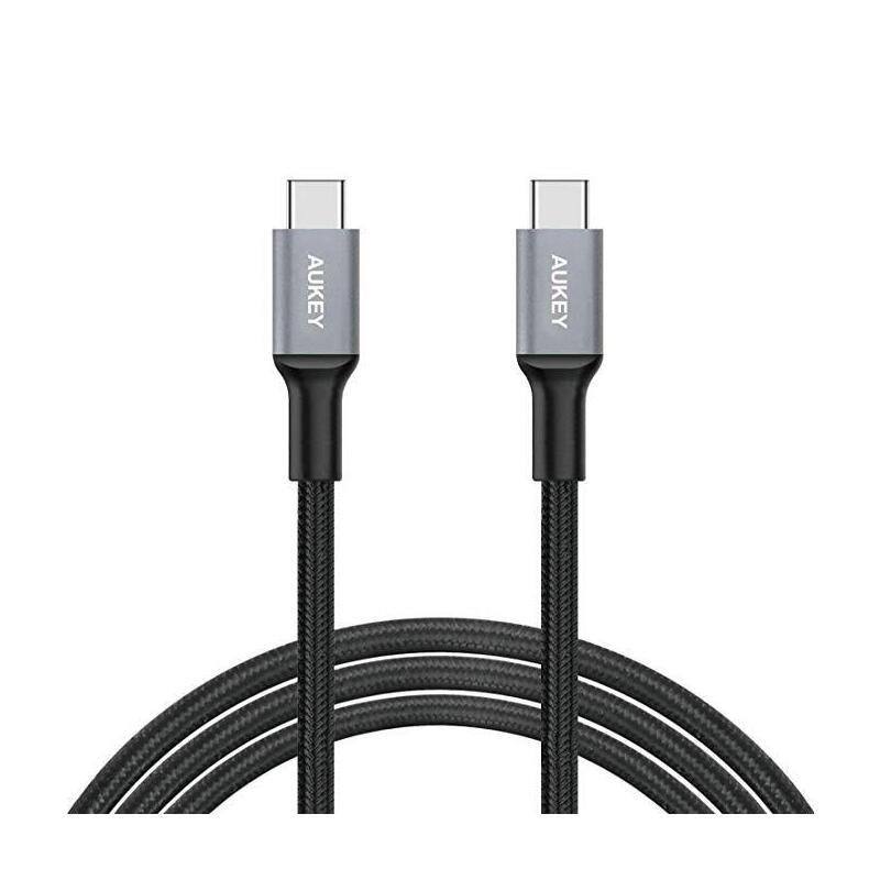 Aukey Cb-Cd6 Ultrafast Nylon Usb C - Usb C Cab