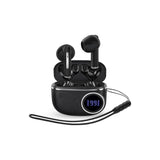 Auricular Intrauditivo Bluetooth Energy Sistem Chargeview Tws Lcd Bateria 20h Negro