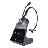 Auriculares Agfeo Engage 65 Mono Diadema Oficina/Centro De Llamadas Negro, Plata