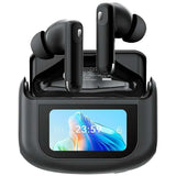 Auriculares Blackview Airbuds 12 Ipx7 Negro Inalámbricos Y Estuche Con Pantalla Led