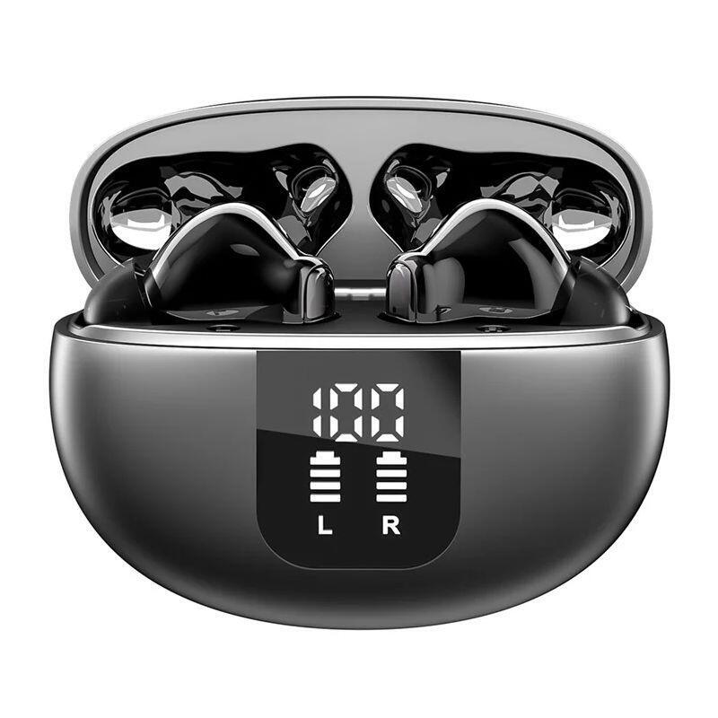 Auriculares Bluetooth  Hbq Yyk-Q10-1 Handle Negro