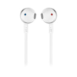 Auriculares Bluetooth Jbl Tune 205 Bt Silver Bt 4.1 Micrófono 6 Horas De Conversación Cable Plano Driver 12.5mm Func Manos Libres