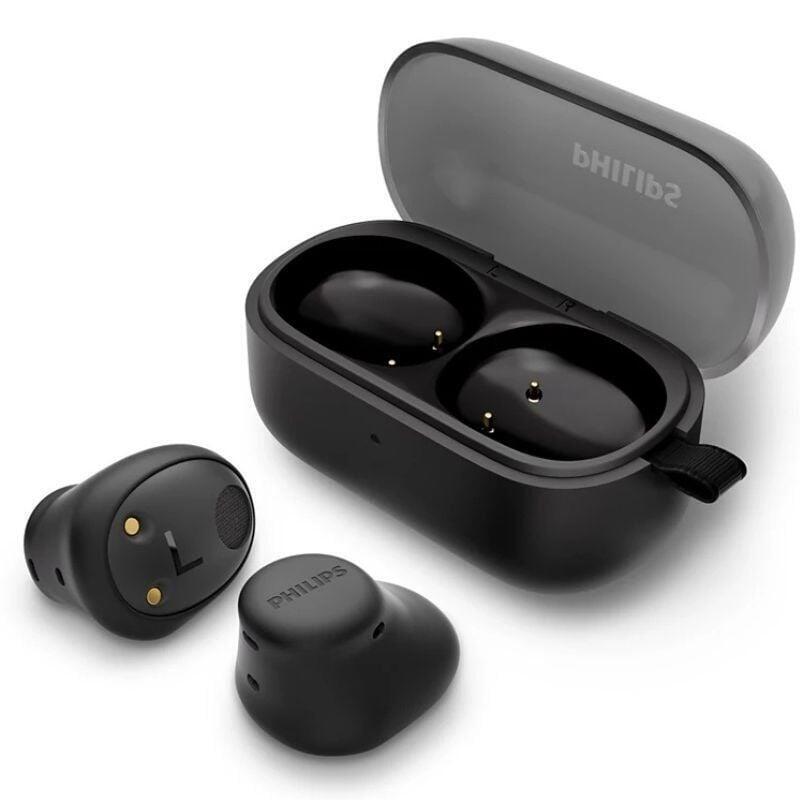 Auriculares Bluetooth Philips Tat2149 Con Estuche De Carga Autonomía 6h Negros
