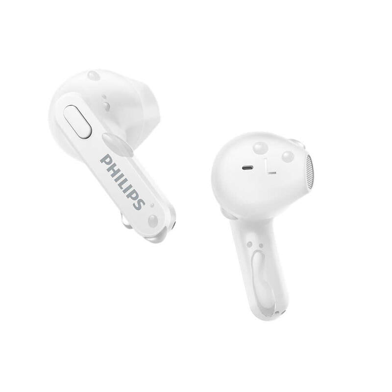 Auriculares Bluetooth Philips Tat2236 Con Estuche De Carga Autonomía 6h Blancos