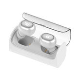 Auriculares Bluetooth Sunstech Wavepods White Bt 5.0 Estuche De Carga 220mah Función Manos Libres