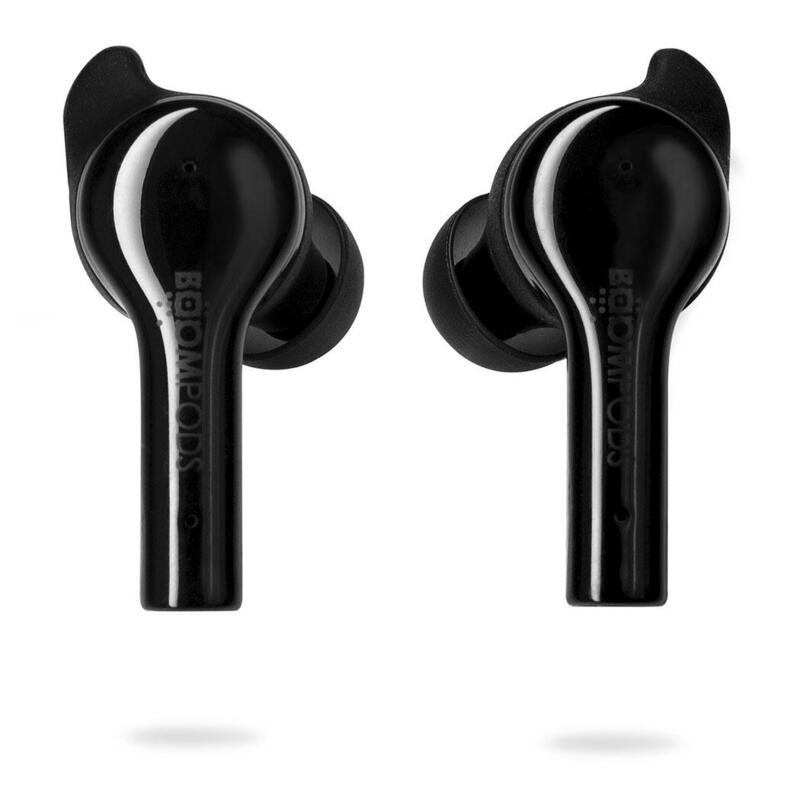 Auriculares Boompods Bassline Go Inalámbrico  Usb Tipo C Bluetooth Negro