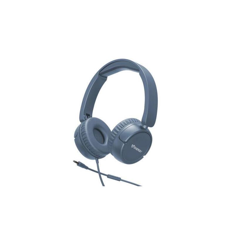 Auriculares Diadema Con Cable Energy Sistem Urban -Jack 3.5mm · Micrófono · Azul