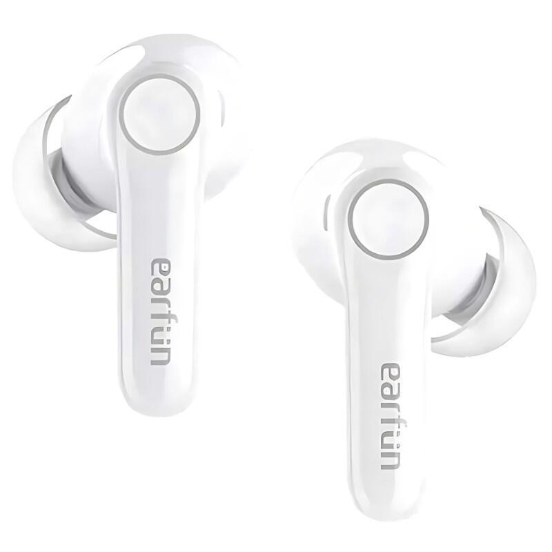 Auriculares Earfun Air Pro 4 Anc Quietsmart 3.0 Blanco Brillante  Bluetooth