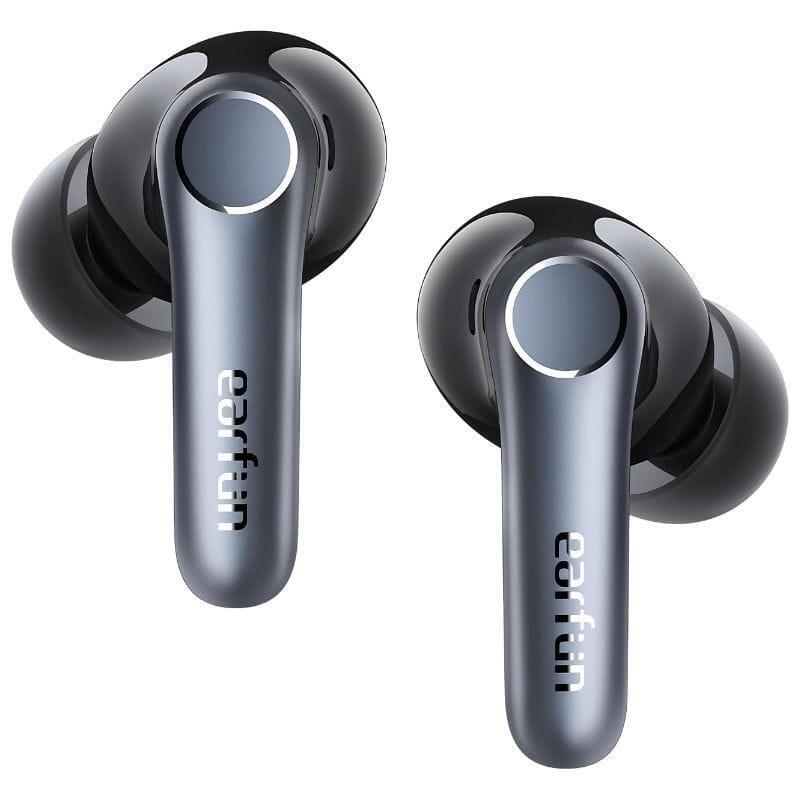 Auriculares  Earfun Air Pro 4 Anc Quietsmart 3.0 Negro  Bluetooth