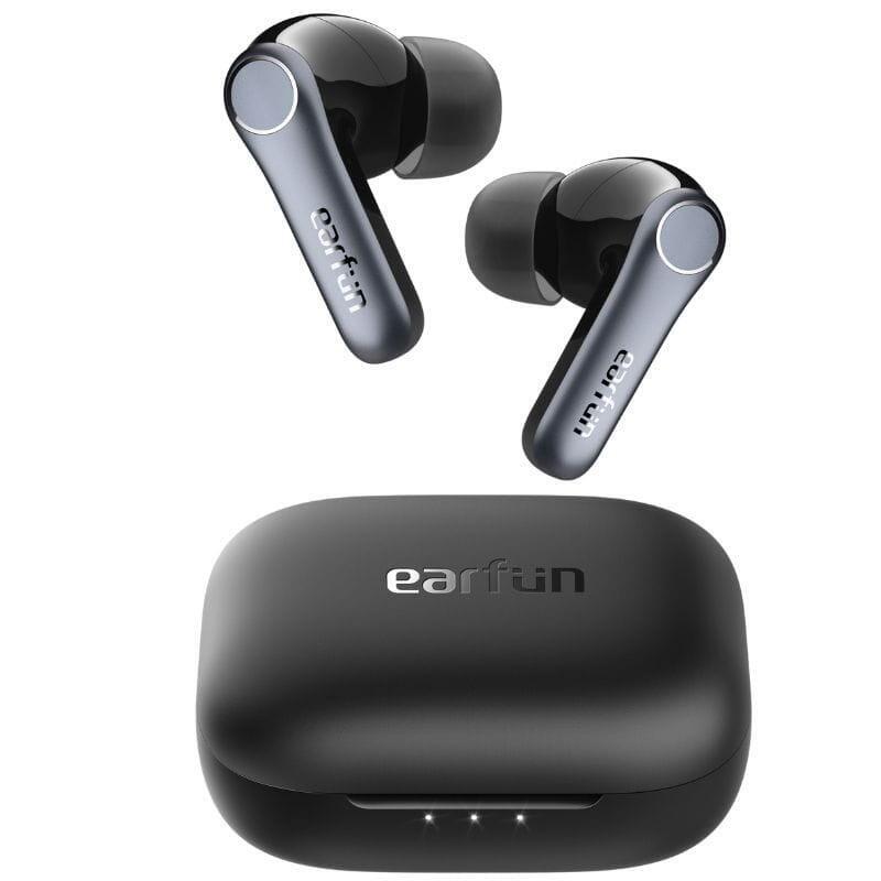 Auriculares  Earfun Air Pro 4 Anc Quietsmart 3.0 Negro  Bluetooth