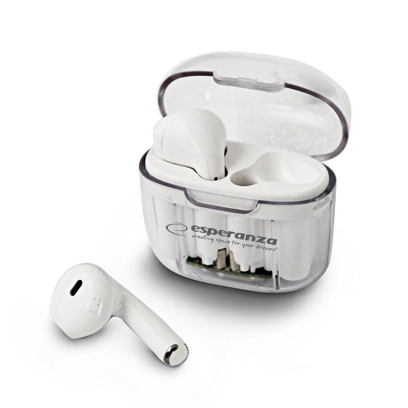 Auriculares  Esperanza Eh237w Intrauditivos Bluetooth Tws Negro