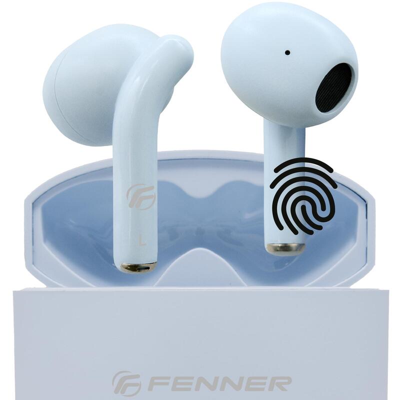 Auriculares Fenner  Bluetooth Inalámbricos Estéreo Con Estuche De Carga Bluetooth 5.3 (Blue)