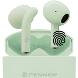 Auriculares Fenner Bluetooth - Inalámbricos Estéreo Con Estuche De Carga Bluetooth 5.3 (Green)
