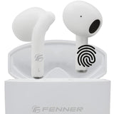 Auriculares Fenner  Bluetooth - Inalámbricos Estéreo Con Estuche De Carga Bluetooth 5.3 (White)