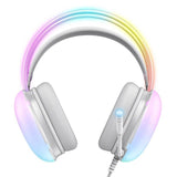 Auriculares Gaming  Onikuma X25 Rgb Blanco