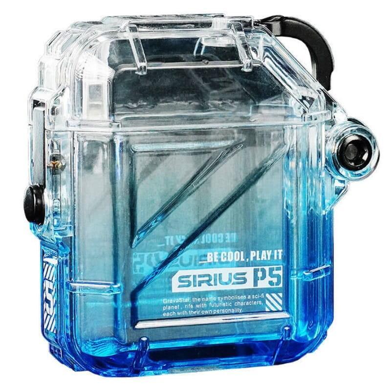 Auriculares  Gravastar Sirius P5 Defense Crystal V2 Tws Azul