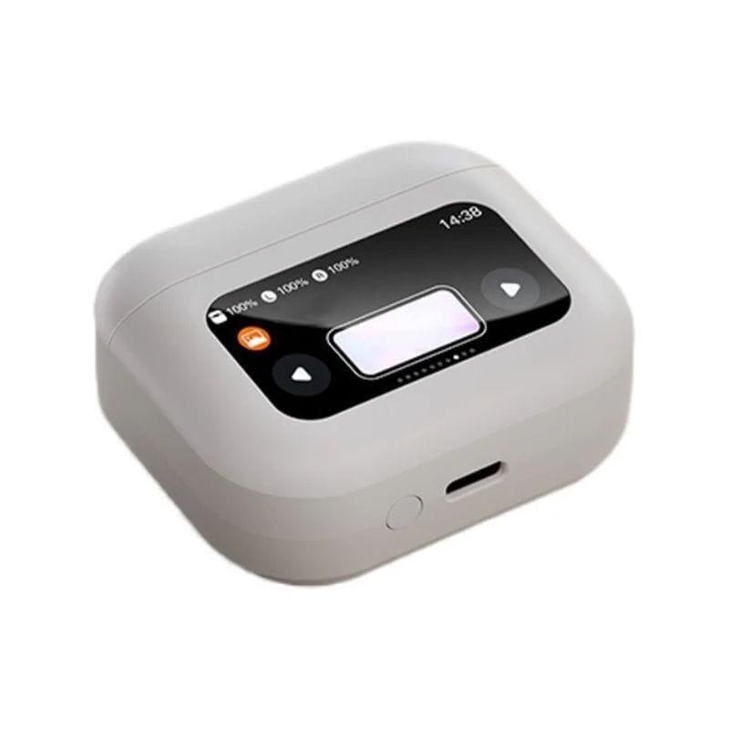 Auriculares Hbq Yyk-Q30 Anc Lcd Plata