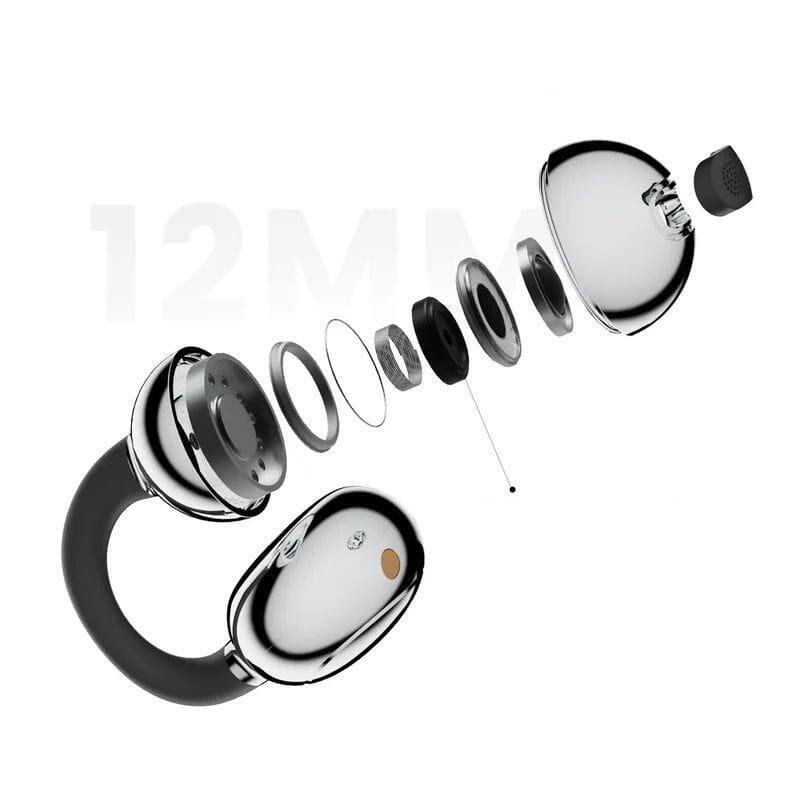 Auriculares Hifuture Flexclip Tws Negro Metálico Bluetooth