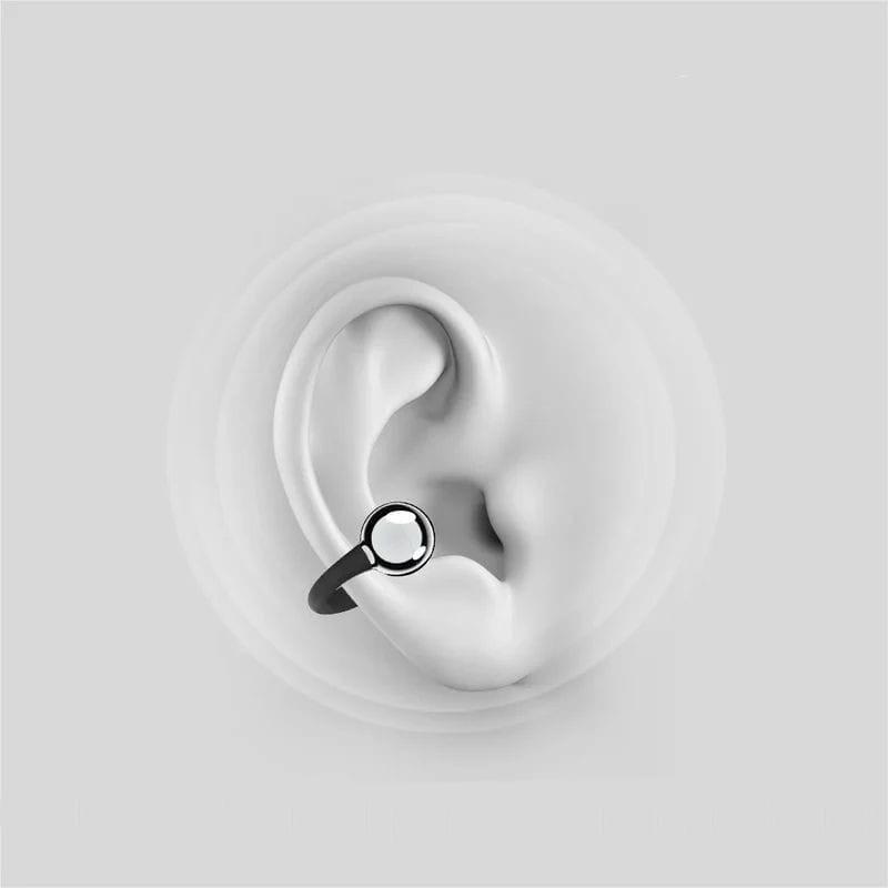 Auriculares Hifuture Flexclip Tws Negro Metálico Bluetooth