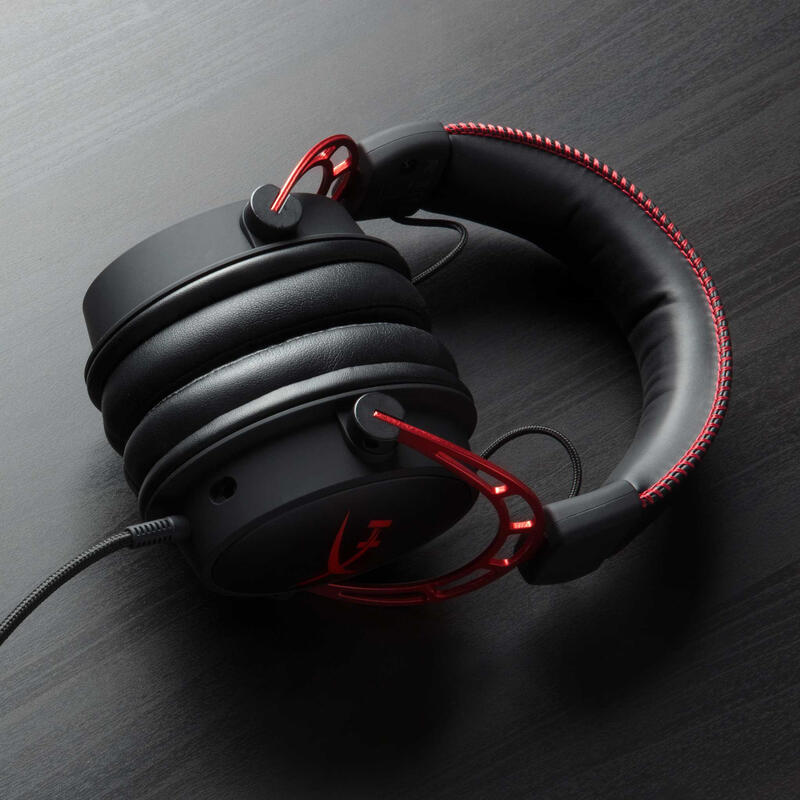 Auriculares Hyperx Cloudx Alpha Pro Rojo