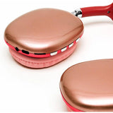 Auriculares Inalámbricos Bluetooth P9 Pro Max Con Cancelación De Ruido, Rojo
