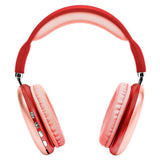 Auriculares Inalámbricos Bluetooth P9 Pro Max Con Cancelación De Ruido, Rojo