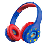 Auriculares Inalambricos Trust Patrulla Canina  Bluetooth Para Niños 4-10 Años, Límite De Volumen (85db), Cascos Plegables Con Micrófono Y Adhesivos, Batería De 15h, Headset Paw Patrol, Azul