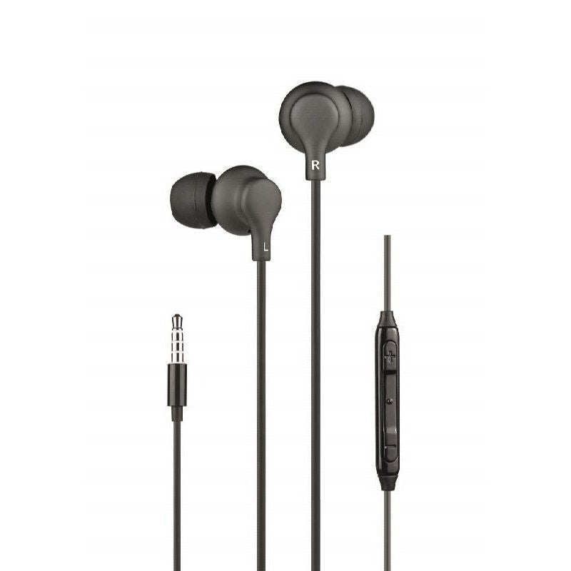 Auriculares Intrauditivos Daewoo Dw2013 Con Micrófono Jack 3.5 Negros