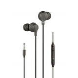 Auriculares Intrauditivos Daewoo Dw2013 Con Micrófono Jack 3.5 Negros