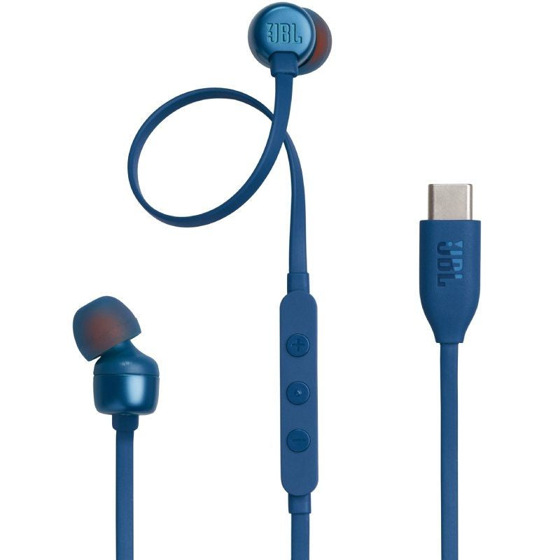 Auriculares Intrauditivos Jbl Tune 310c Con Micrófono Azules