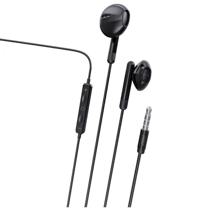 Auriculares Intrauditivos Myway Mwhph0019 Con Micrófono Jack 3.5 Negros