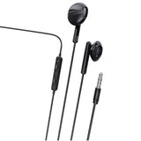 Auriculares Intrauditivos Myway Mwhph0019 Con Micrófono Jack 3.5 Negros