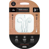 Auriculares Intrauditivos Tech One Tech Eartech Tec1011 Con Micrófono Mini Jack 3.5 Blancos