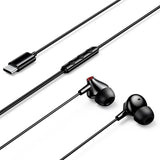 Auriculares Intrauditivos Vention Echo Lite Usb-C In-Ear Con Micrófono Usb Tipo-C Negros