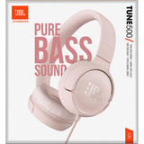 Auriculares Jbl Tune 500 Con Micrófono Jack 3.5 Rosas