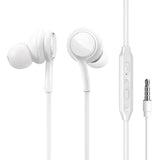 Auriculares  Joyroom Jr-Ew02 Jack 3.5mm Blanco Con Cable