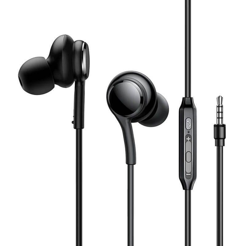 Auriculares Joyroom Jr-Ew02 Jack 3.5mm Negro Con Cable