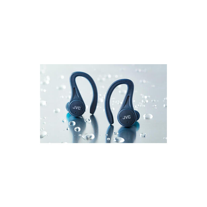 Auriculares Jvc Ha-Ec25t True Wireless Stereo (Tws) Gancho De Oreja Deportes Bluetooth Azul