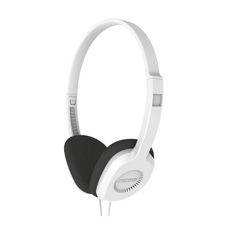 Auriculares Koss Kph8w Wired, On-Ear, 3.5 Mm, White