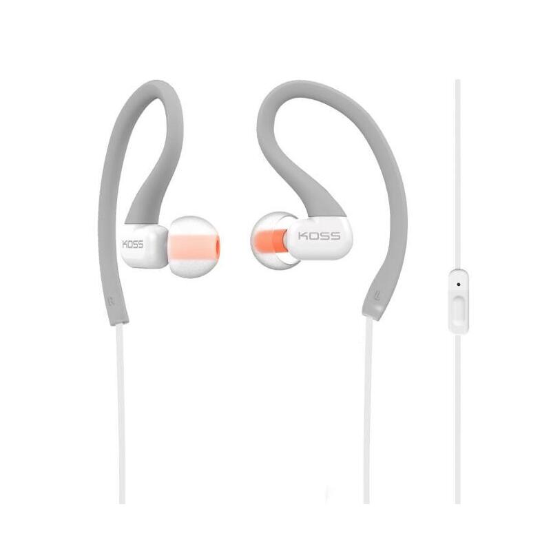 Auriculares Koss Ksc32igry Alã¡Mbricos, Dentro De La Oreja, Micrã³fono, 3,5 Mm, Gris