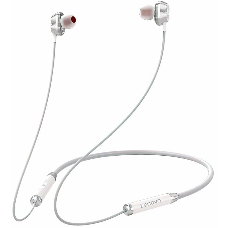 Auriculares Lenovo He08 Bluetoot Inalámbrico, Blanco