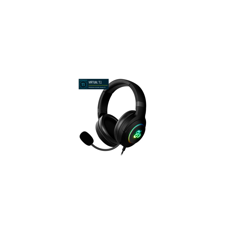 Auriculares  Newskill Gaming Sobek Alámbrico Diadema Juego Usb Tipo A Negro