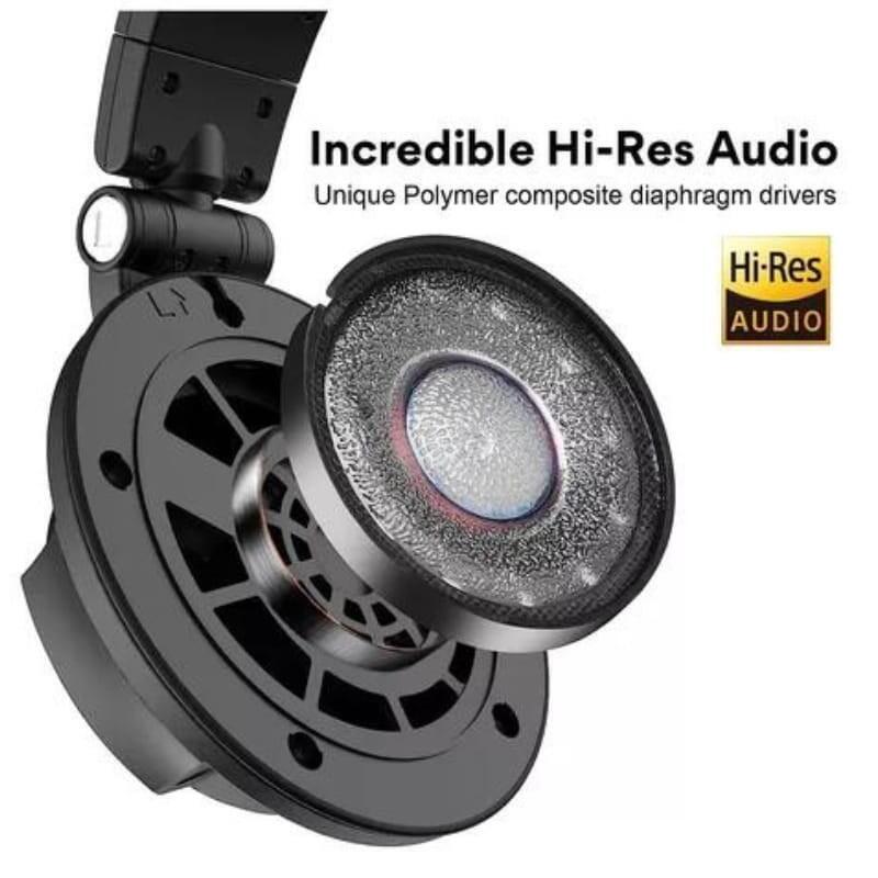 Auriculares  Oneodio Monitor 80 Negro Con Cable