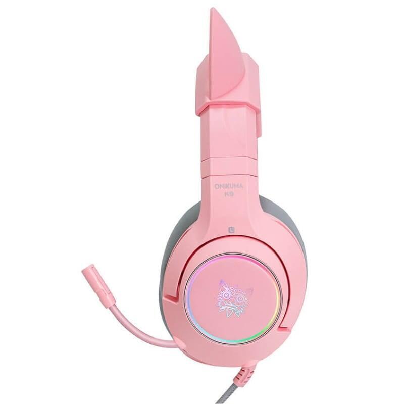 Auriculares Onikuma K9 Rgb Rosa Gaming