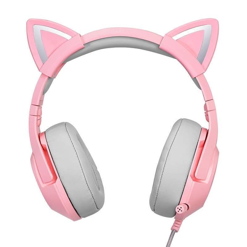 Auriculares Onikuma K9 Rgb Rosa Gaming