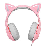 Auriculares Onikuma K9 Rgb Rosa Gaming