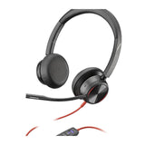 Auriculares Plantronics Blackwire 8225 Bin. Usba Binaurales Usb Auriculares Mit Active Noise Cancelling