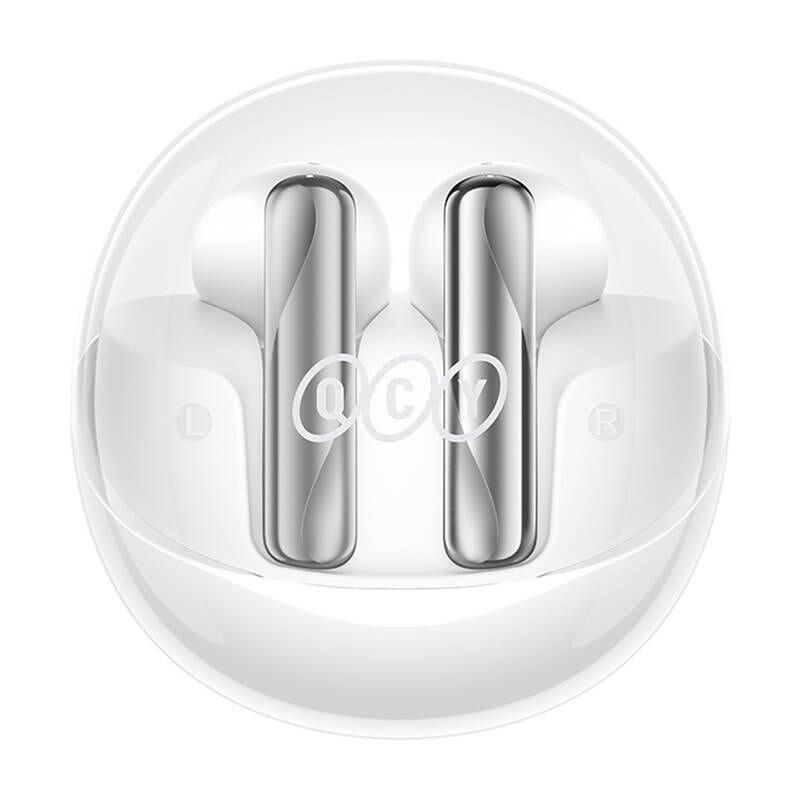 Auriculares Qcy Ailybuds Clear T32 Blanco Bluetooth